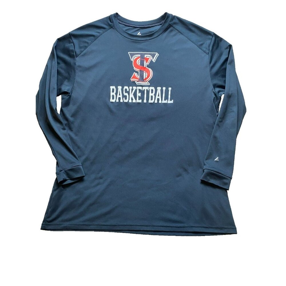 TS Basketball Shirt Adult Extra Large Long Sleeve Performance‎ BSN Sports Mens